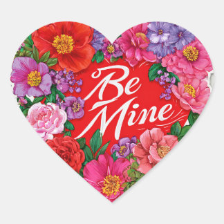 Sticker Cœur Pack d'autocollants drôles pour la Saint-Valentin