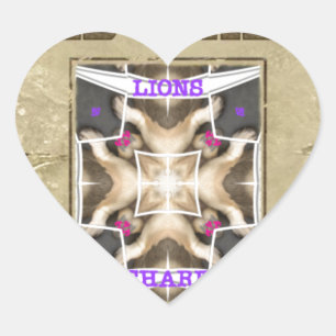 Sticker Cœur Paix Recherchée, Amour et Inspiration : Diffuser H