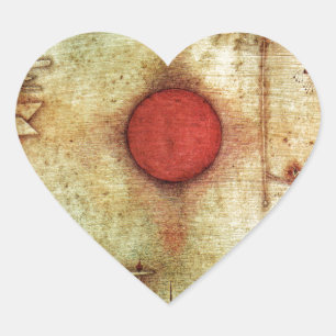 Sticker Cœur Paul Klee Ad Marginem