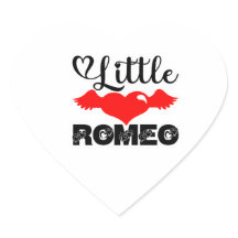 Petit Roméo Saint-Valentin Cœur Ailé Amour Mignon
