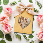 Sticker Cœur Photo mariage<br><div class="desc">Votre photo et les noms en lettres chic,  ces petits autocollants en forme de coeur sont amusants à utiliser comme scellés d'enveloppe,  sur les faveurs de fête,  et plus encore.</div>