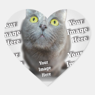 Sticker Cœur Photo PET ✨ Lovely Custom