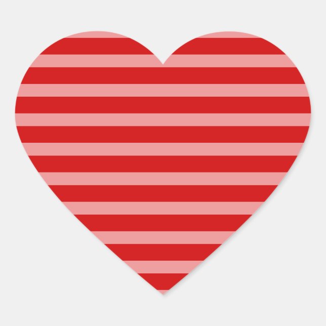 Sticker Cœur Pink Red  (Devant)