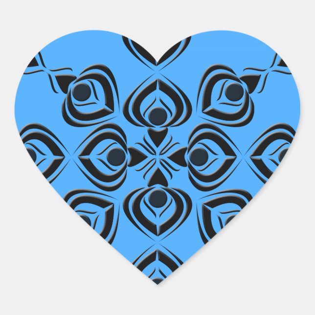 Sticker Cœur Pique (Devant)