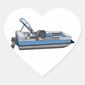 Sticker Cœur plaisir ponton