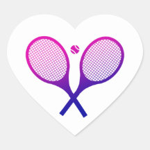 Raquettes de tennis Magenta à violet Ombre