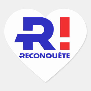 Sticker Cœur Reconquête de tout cœur !
