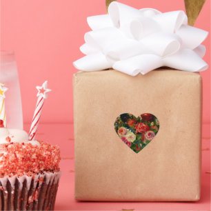 Sticker Cœur Renoir - Rose