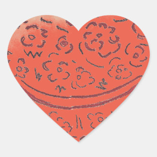 Sticker Cœur Rosas