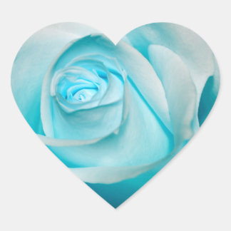 Sticker Cœur Rose d'Ice