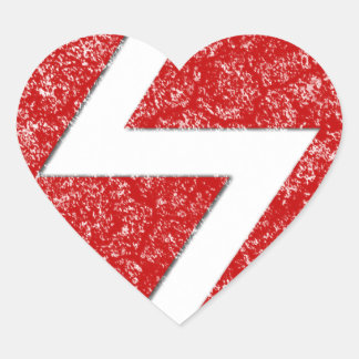 Sticker Cœur Rune Sowilo