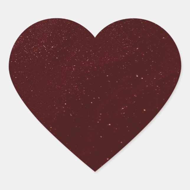 Sticker Cœur Sable Marron (Devant)