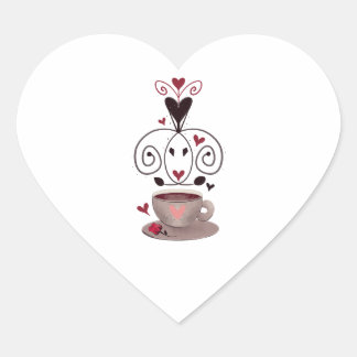 Sticker Cœur Saint Valentin