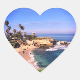 Sticker Cœur San Diego