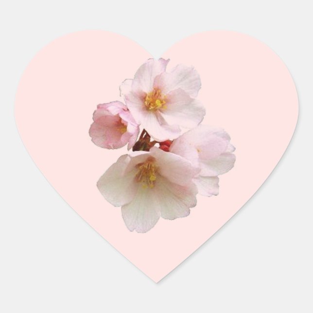 Sticker Cœur Sceau d'enveloppe V82 (Devant)