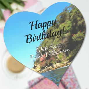 Sticker Cœur Serene Yelapa Anniversaire 0758