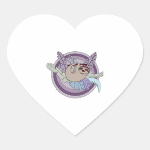 Sticker Cœur Serrer la fente