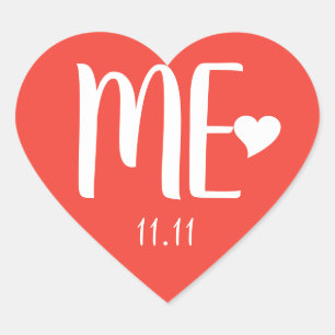 Sticker Cœur Simple'day Me Kindness and compassion CC1071