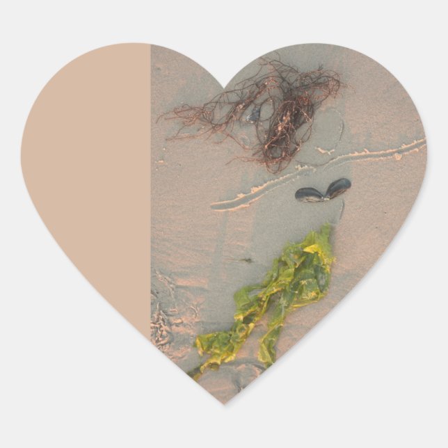 Sticker Cœur Sirène (Devant)