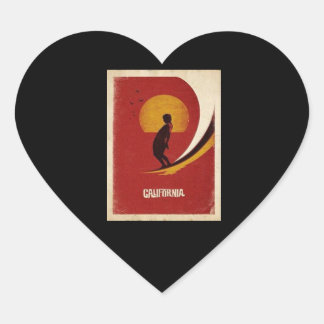 Sticker Cœur Sulfing Lover|Papa Sulfing Spirit Legend Californi