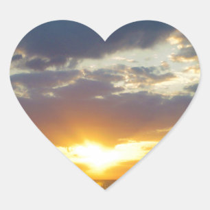 Sticker Cœur SunSet