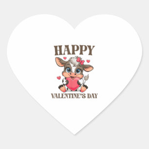 Sticker Cœur T-shirt Cadeaux de la Saint-Valentin en forme de c
