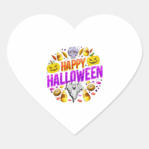 Sticker Cœur T-shirt costume d'Halloween pour hommes femmes