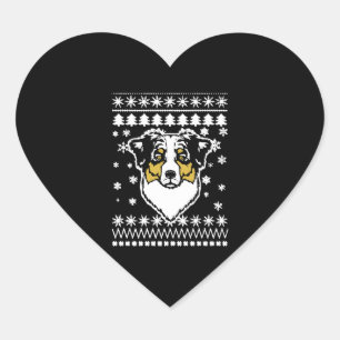 Sticker Cœur T-shirt de Shepherd Christmas