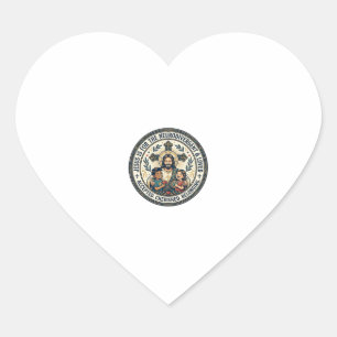 Sticker Cœur T-Shirt Encouragement Neurodivergent Jésus Inspira