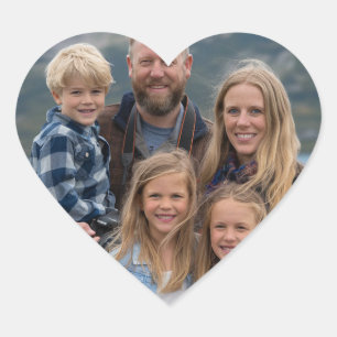 Sticker Cœur télécharger l'image Photo personnalisée Joyeuse Sa