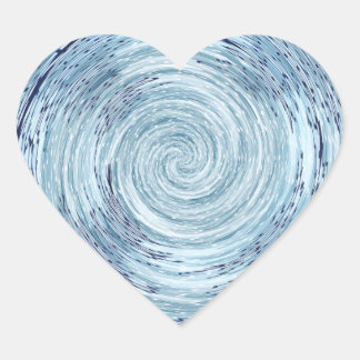 Sticker Cœur Tordu et crié