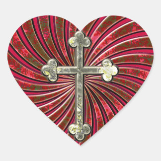 Sticker Cœur Traverser mon coeur