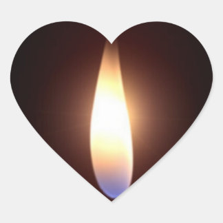 Sticker Cœur Twin flamme coeur Saint Valentin