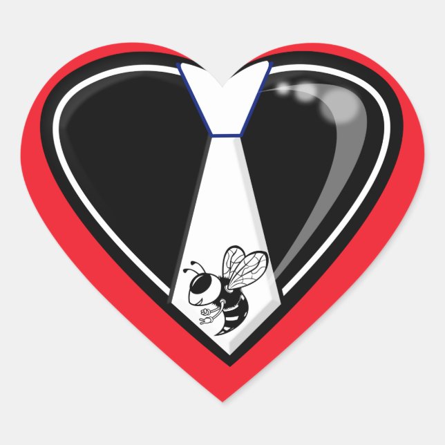 STICKER CŒUR TYBEE LOVE (Devant)