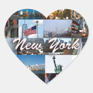 Sticker Cœur Ultimate ! New York City