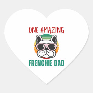Sticker Cœur Un Extraordinaire père français