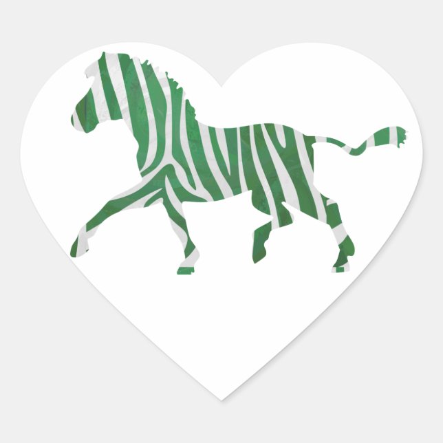 Sticker Cœur Vache Brown et blanche Silhouette (Devant)