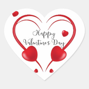 Sticker Cœur valentine day