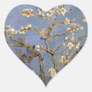 Sticker Cœur Van Gogh Almond Blossom