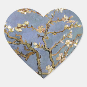 Sticker Cœur Van Gogh Almond Blossom