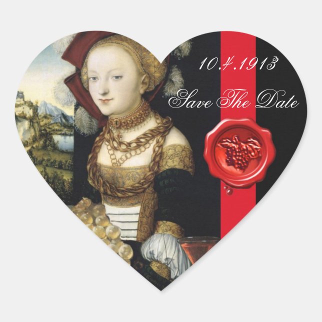 STICKER CŒUR VINEYARD VIN ANTIQUE GRÂCE AU VINEYARD SAVOIR-FAIR (Devant)