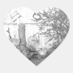 Sticker Cœur Vintage