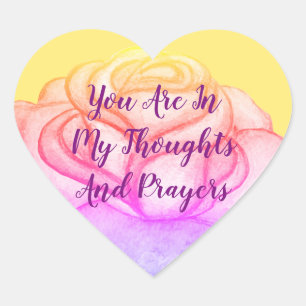 Sticker Cœur Voeux cardiaques réfléchis