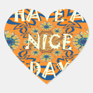 Sticker Cœur Vœux Vibrants : Création de design d'impression d'