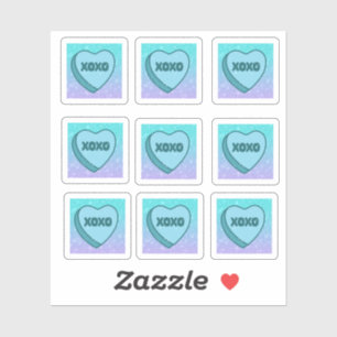 Sticker Coeur XOXO En Classe