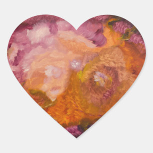 Sticker Cœur Yin Yang