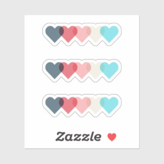 Sticker Coeurs