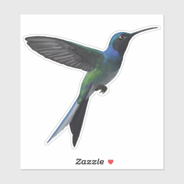 Sticker Colibri (Feuille)