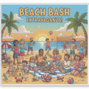 Sticker Collecte de plages