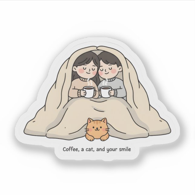 Sticker Collection Conviviale pour les Amoureux des Chats  (Devant)
